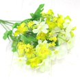 thumbnail image 3 of 28 Heads Artificial Flowers Vibrant Color Silk Decorative Flower for Wedding, 3 of 5