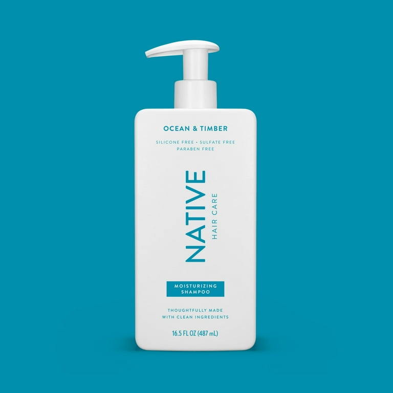 Native Sulfate Free Shampoo, Ocean and Timber, Moisturizing for