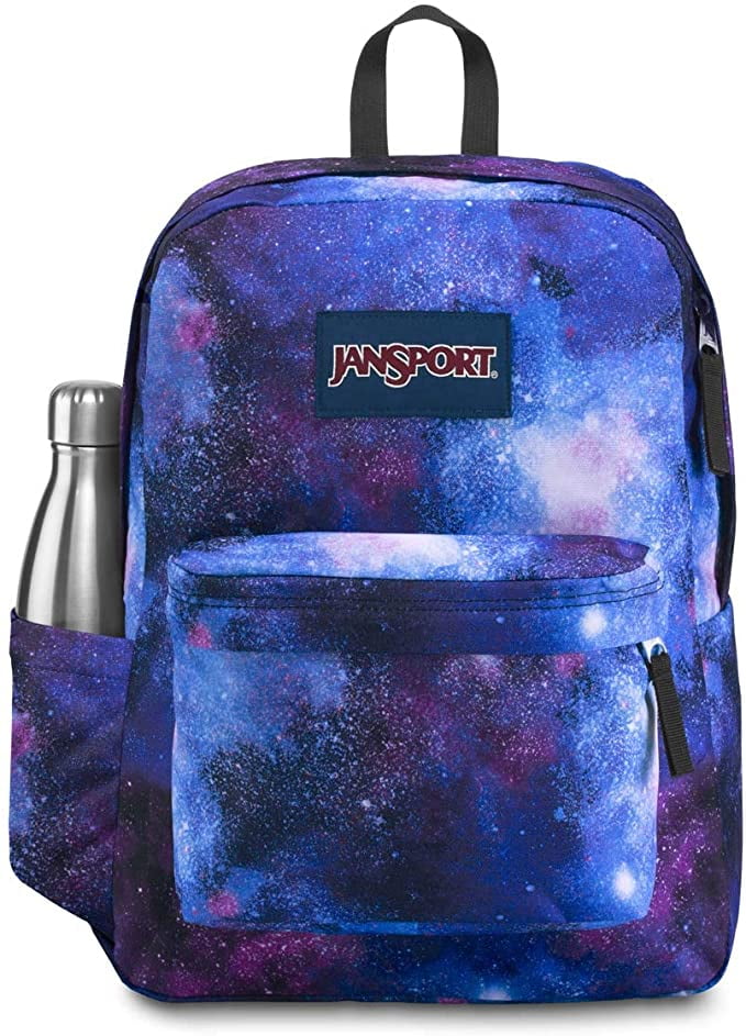 JanSport Superbreak Backpack w/ Water Bottle Pocket - Deep Space ...