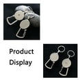 thumbnail image 3 of DESIGNICE 2026 New Keychain,Metal Durable Retractable Key Holder with Clip,D-Shaped Key Ring for Secure Carry,For Keys,Id Cards,Access Cards, 3 of 4