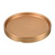 thumbnail image 1 of Plato de goteo para maceta redonda de cerámica Uxcell, color dorado, 5", 1 of 6