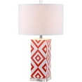 thumbnail image 6 of Diamonds 27-Inch H Table Lamp-Color:Orange/White,Finish:Clear,Quantity:Set of 2, 6 of 7