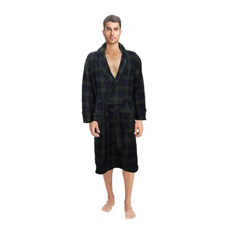 Hanes Men's Shawl Collar Soft Touch Cozy Fleece Robe | Walmart Canada