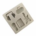 thumbnail image 2 of Cake Pans Molds The New Radio Models Silicone Molds - Guitar-shaped Ca, 2 of 3