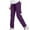 Purple, variant on Odeerbi 2-15 Years Toddler Boys Girls Workout Athletic Sports Pants Solid Color Cotton Pants Casual Loose Straight Leg Pants