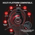 thumbnail image 3 of Auriculares gamer Vankyo Gaming Headset CM7000 Sonido envolvente 7.1 Controlador de 50mm, 3 of 5