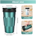 thumbnail image 2 of Insulated Coffee Cup 500ML Leak-Proof Drinking Cups with Handle 304 Stainless Steel Insulated Water Bottle Portable Insulated Tumbler, 2 of 10