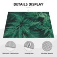 thumbnail image 3 of Sikiie Green Leave Fern Dish Drying Mat, Kitchen Counter Mat, Self Drying Mat for Kitchen Counter Dish Drying Pad ,for Dishes, Utensils, Pots and Pans(24" x 18"), 3 of 7