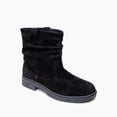 thumbnail image 5 of Minnetonka Women's Joli – Ankle Booties with Lug Sole and Cushioned Footbed, Black, Size 6, 5 of 5
