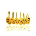 thumbnail image 2 of Emoji Fashion Unisex Emoticon Ear Warmers Plush Earmuff and Knit Gloves Sold in Sets or Separately, USA COMPANY (Earmuff & Glove Set, COOL Smile-Sunglasses) (KISSING Blow A Kiss Earmuff), 2 of 2