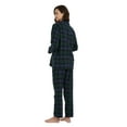 thumbnail image 4 of Kolipajam Couples Matching Pajamas Set 100% Cotton Flannel Pajamas for Couples with Pockets M, 4 of 5