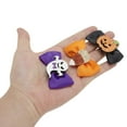 thumbnail image 4 of Unique Bargains 3 Pcs Duckbill Clip Fashion Halloween Hair Clip for Women Orange Black, 4 of 5