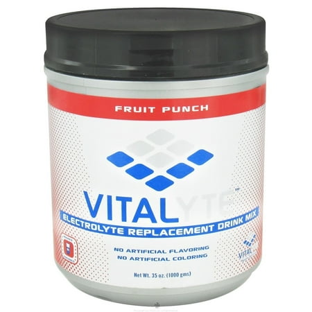 Vitalyte - Electrolyte Replacement Drink Mix Fruit Punch - 80 Servings - 35