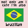 thumbnail image 2 of CafePress - Cute And Brazilian Long Sleeve T Shirt - Long Sleeve Infant T-Shirt, 2 of 2