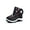 BlackHeart, variant on Blikcon Boys Girls Snow Boots Water Resistance Cold Weather Winter Boots (Color : PeachStar, Size : 5 Toddler)