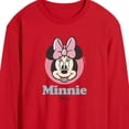 thumbnail image 2 of Disney - Minnie Mouse - Minnie Happy Thoughts - Men's Long Sleeve T-Shirt, 2 of 4