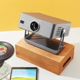 thumbnail image 3 of Miniproyector portátil: Proyector inteligente de alta definición 1080P para cine en casa o dormitorio. Compatible con teléfonos, enfoque automático y corrección trapezoidal. Enchufe estadounidense., 3 of 8