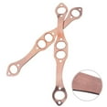 thumbnail image 2 of SBC Oval Port Copper Head Exhaust Gasket SB for Chevrolet 327 305 350 383, 2 of 6