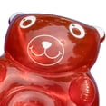 thumbnail image 3 of Swimline 90745 Giant 60" Inflatable Gummy Bear Pool Float, Lake Water Raft 1 Person Lounger w/ Headrest, Red, 3 of 6