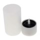 thumbnail image 1 of Luces De Té De Energía Solar Velas Sin Llama Recargables Con Cubierta De Esmerilado, Resistente Al Agua Para Jardín, Patio, Balcón, Bodas, Fies Luz blanca Baoblaze Llama LED en 3D Vela LED, 1 of 8
