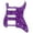 Purple, variant on 1 Pcs Black Guitar Pickguard, Multicolor 11Hole SSH Guitar Pickguard Scratch Plate for ST SQ Electric Guitars, Guitar Accessories