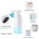thumbnail image 2 of Dispensador automático de jabón, dispensador de jabón automático montado en la pared sin contacto, 350 ML, volumen de espuma ajustable sin contacto IPX4 para cocina, gimnasio, baño u oficina escolar Rojo Verde RV1016-0123012FYD, 2 of 5