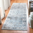thumbnail image 2 of SAFAVIEH Isabella Kiana Oriental Runner Rug, Light Blue/Cream, 2'2" x 8', 2 of 8