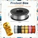 thumbnail image 2 of Filamento para impresora 3D Pangda 1.75 mm PLA multicolor 1.5 kg, 2 of 7