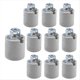 thumbnail image 1 of 10 Portalámparas de Cerámica con Base de Rosca Mediana Estándar E26, Sin Cable, para Bombillas Halógenas Calientes., 1 of 5