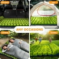 thumbnail image 6 of Double Sleeping Pad - 4in Extra-Thick Inflatable Camping Mat for 2 Person with Built-in Pillow & Foot Pump, Lightweight for Backpacking Hiking Travel Tent, 6 of 7