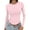Red, variant on Long Sleeve Shirts For Women Women Outdoor Long Sleeve Round Neck Slim Polyester Spandex Basic Sports Layering Top Red Xs-Xl