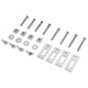 thumbnail image 1 of 4Pcs T-Track Mini Hold Down Clamp Kit with Iron Machine Engraving Machine Plate Clamp Fixture for Cn, 1 of 5