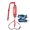 Red, variant on ANXPTIME Pull Up Assistance Bands, Resistance Band for Pull Up Bar, Adjustable Weight with Fabric Feet, Bands for Pull Up Assist