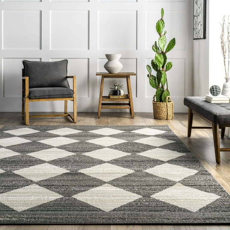 rug.rug 　no2 Livabliss Kazuno Dark Red 2 ft. 11 in. x 7 ft. 3 in. Indoor