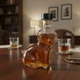 thumbnail image 5 of Stijggn Dog Decanters for Al*co*hol Novelty Glass Decanter Creativity Animal-Themed Barware Clear Glassware Art Decor Hand-Blown Unique Home Bar Accessories Gift for Home Bar, Office Decorations, 5 of 8