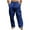 Navy, variant on YYDGH Men's Cargo Pants Casual Joggers Big and Tall Athletic Pants Loose Baggy Pants Straight Leg Sweatpants with Pockets
