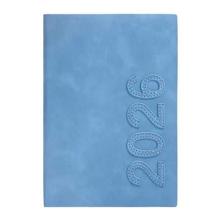 Preplabs Leather Journal - A5 Wirebound Notebook 180 Sheets Thick Paper Portable Writing Notetaking Companion