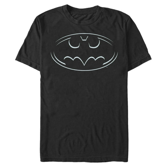 Men's Batman Lined Symbol Graphic T-Shirt