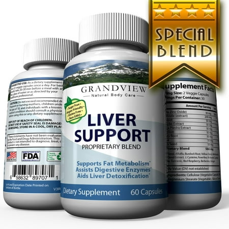 Liver Care - Advanced Formula With Milk Thistle, Artichoke And Turmeric - Natural Liver Health Support & Protection For Optimal