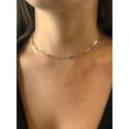 thumbnail image 6 of Bestyle Layered Initial Necklace for Women Gold Plated Twist Letter Pendant Paperclip Chain Choker Jewelry Gifts for Birthday Christmas (K), 6 of 9