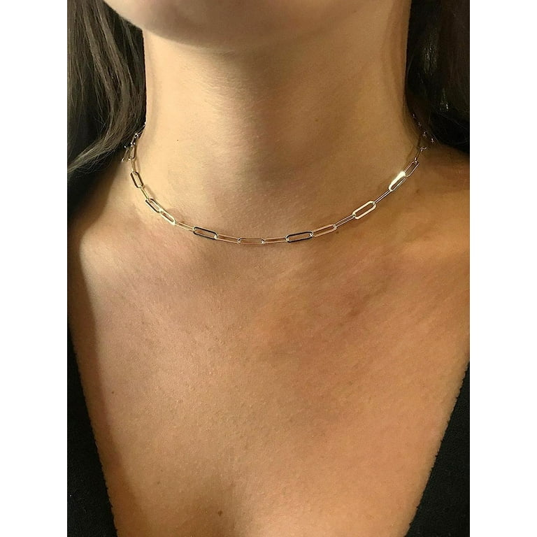 Choker shop letter necklace