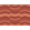 thumbnail image 1 of Ahgly Tapis Rectangulaire Lavable en Machine Intérieur Transitionnel Orange Vif, 2 Pieds x 3 Pieds, 1 of 7