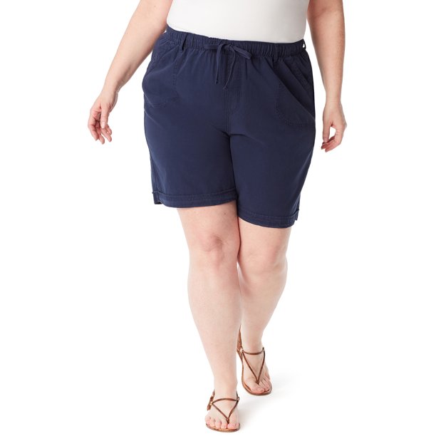 Erika Erika Women's Plus Size 9'' Elisa Bermuda Short