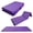 Purple, variant on Signature Fitness 4ft x 10ft x 2in Folding Gymnastics Mat, Extra Large 4-Panel Exercise Mat for Tumbling, Stretching, Yoga, Cheerleading, Home Gym, PVC Leather + EPE Foam, Multiple Colors