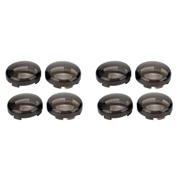 8x Turn Signal Light Lens C Indicatorover for 883 1200 Touring Road Dyna Softail