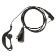 thumbnail image 1 of Clip Auricular Soledad Auricular Micrófono Para TK Series Y Otras Radios de 2 Pines, 1 of 10