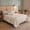 Rose, variant on Vianney Queen Comforter - Novo Blush Bedding - Reversible Lightweight Quilt Blanket 91x93 Inches - Soft Cozy All Season Comfort in Blush Pink and Pale Pink
