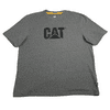 Caterpillar CAT Men's Logo Workwear Relaxed Fit Tee (Gray, Small)