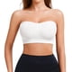 thumbnail image 1 of Sujetador sin tirantes LIRASDIS Bandeau acolchado sin costuras Push Up blanco, 1 of 7