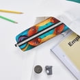 thumbnail image 6 of Yiaed Colorful Textured Chihuahua Print Leather Pencil Case - Leather Pen Pencil Holder - Elegant & Practical Pencil Pouch for Work & Office, 6 of 7